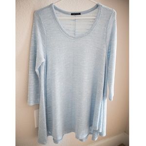 Sweet Claire flowy 3\4 length sleeve shirt